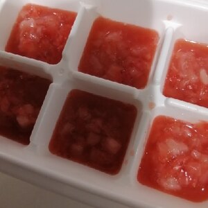 苺のデザート(後期離乳食)☆冷凍